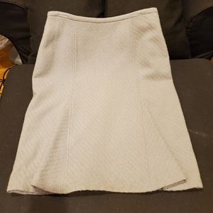 Field Manor Gray Wool Skirt